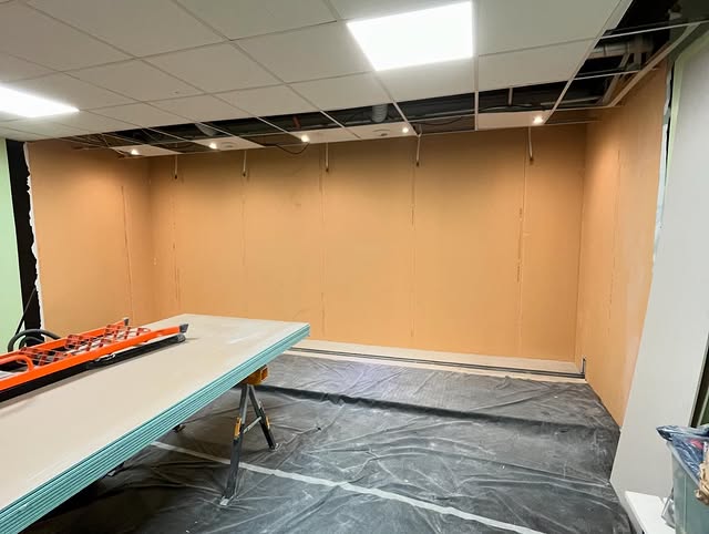 Chantier platrerie neuf – Primoplac Pays d'Arles